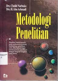 Image of Metodologi Penelitian
