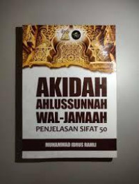 AKIDAH  AHLUSSUNNAH WAL-JAMAAH PENJELASAN SIFAT 50