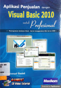 Aplikasi Penjualan dengan Visual Basic 2010 untuk Profesional