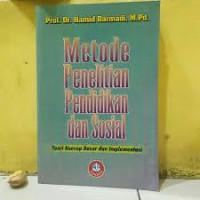 METODE PENELITIAN PENDIDIKAN DAN SOSIAL