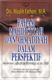 Paham Mahdisyi'ah Dan Ahmadiyah Dalam Perspektif