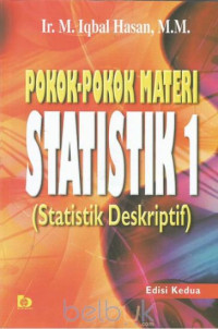 Pokok-Pokok Materi Statistik 1 Statistik Deskriptif