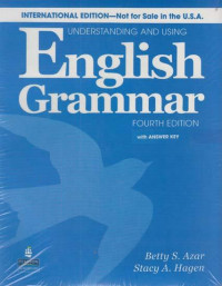 Understanding and Using English Grammar Fourth Edition with Answer Key