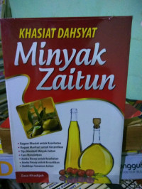 Khasiat Dahsyat Minyak Zaitun