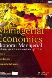 Managerial Ecomonic, Ekonomi Manajerial dalam Perekonomian Global