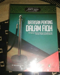 Batasan Penting dalam Fiqh