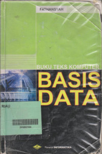 BUKU TEKS KOMPUTER BASIS DATA