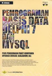 Image of Pemrograman Basis Data Delphi 7 dan MySQL
